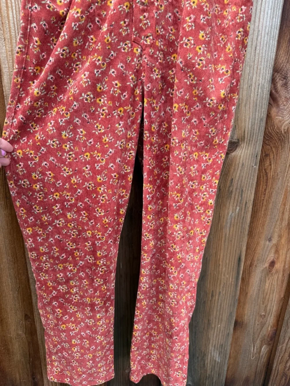 Piper & Scoot Floral Button-Front Jumpsuit - Picture 2 of 5